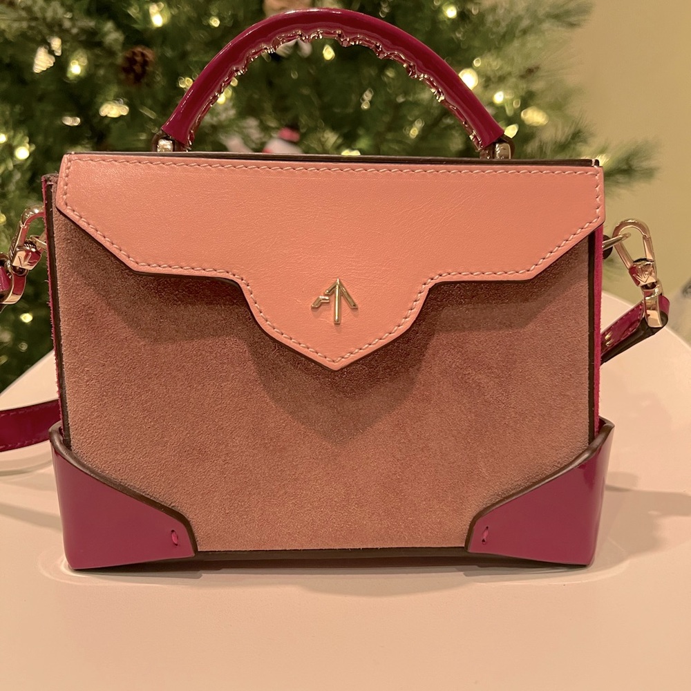 [Christmas big sale/ one day only] Manu Atelier Bold Combo Bag
Color: pink